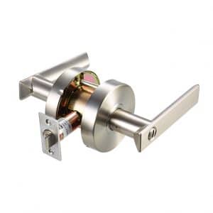 Discount Door Hardware Satin Nickel Commercial Privacy Lever