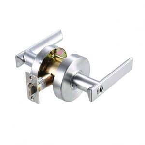 Discount Door Hardware Satin Chrome Commercial Privacy Lever