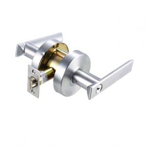 Discount Door Hardware Satin Chrome Commercial Entry Lever