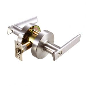 Discount Door Hardware Satin Nickel Commercial Storeroom Lever