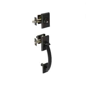 Discount Door Hardware Matte Black Gripset