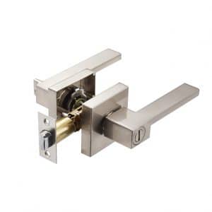 Discount Door Hardware Satin Nickel Privacy Lever