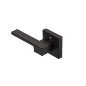 Discount Door Hardware Electroplated Black Dummy Lever - LH