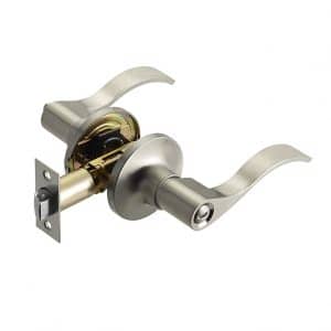 Discount Door Hardware Satin Nickel Privacy Lever