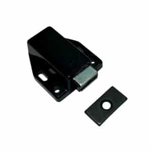 Discount Door Hardware Magnetic Push Touch Latch - Black